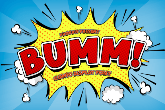 Bumm Font for Handmade Creations and Retro Branding