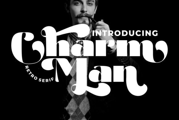 Charm Man: The Retro Display Font for Bold Branding
