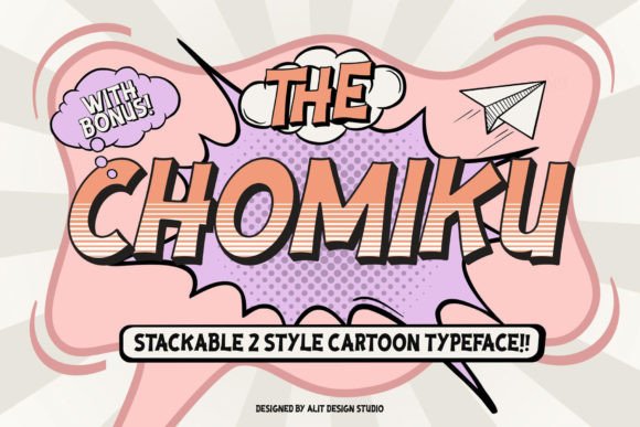 Chomiku: The Playful Display Font for Authentic Branding
