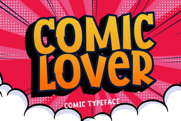 Comic Lover: A Playful Font for Retro-Inspired Design