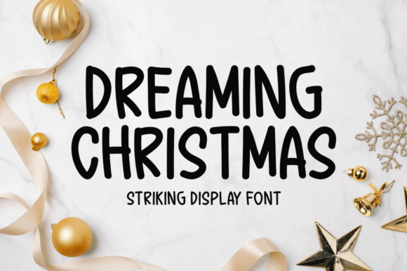 Dreaming Christmas Font for a Polished Brand Look
