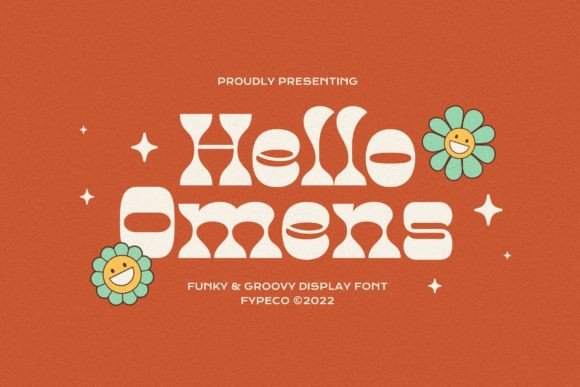 Hello Omens: The Retro Display Font for Bold Campaigns