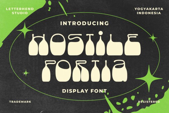 Hostile Portia: A Display Font for Bold Editorial Statements