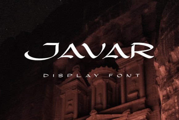 Javar Font: A Bold Display Font for Creative Projects