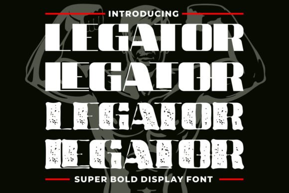Legator: The Bold Display Font for High-Impact Campaigns