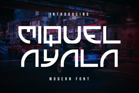Miquel Ayala: The Perfect Display Font for Handmade Creators