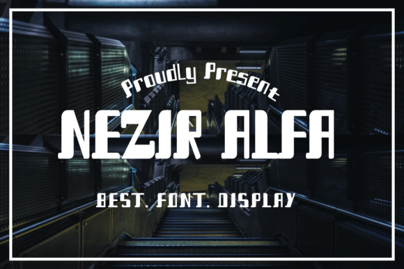 Nezir Alfa: A Display Font That Elevates Your Brand
