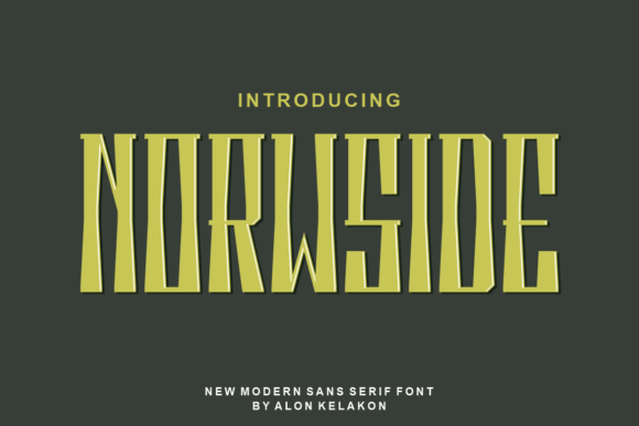 Norwside: A Stylish Display Font for Modern Campaigns