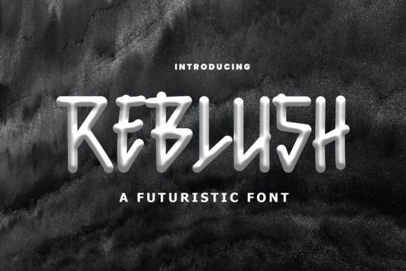 Reblush: A Modern Display Font for Creative Projects