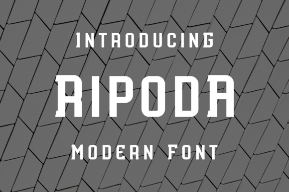 Ripoda: The Fun Display Font for Modern Web Design