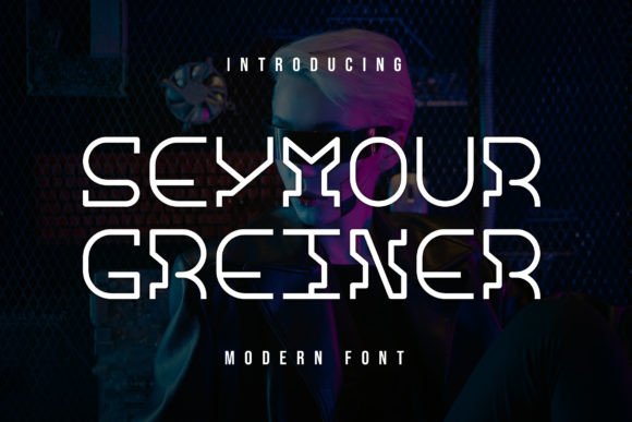 Seymour Greiner: A Futuristic Display Font for Modern Editorial Design