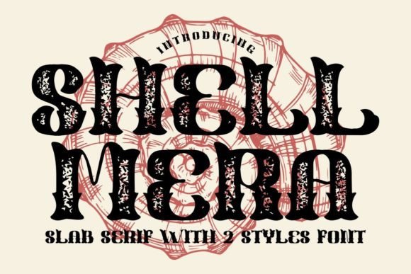 Shell Mera: A Stylish Slab Serif Display Font for Editorial Design