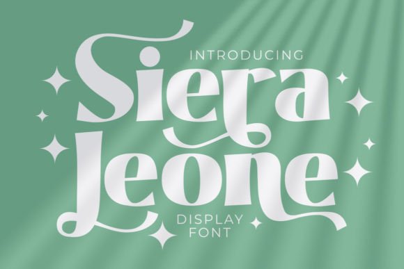 Siera Leone: The Bold Display Font for Elevating Your Brand