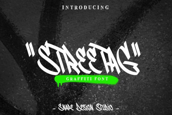 Streetag: A Display Font That Brings Urban Energy to Your Creations
