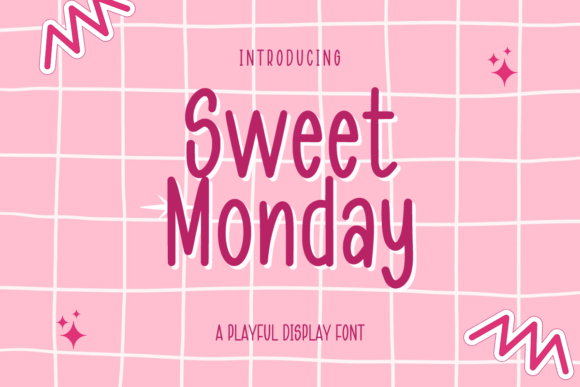 Sweet Monday: The Playful Display Font for Memorable Branding