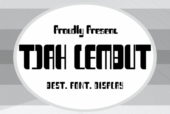 Tjah Lembut Display Font for Bold Branding