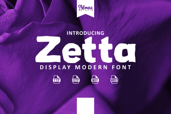 Zetta: A Whimsical Display Font for Playful Branding